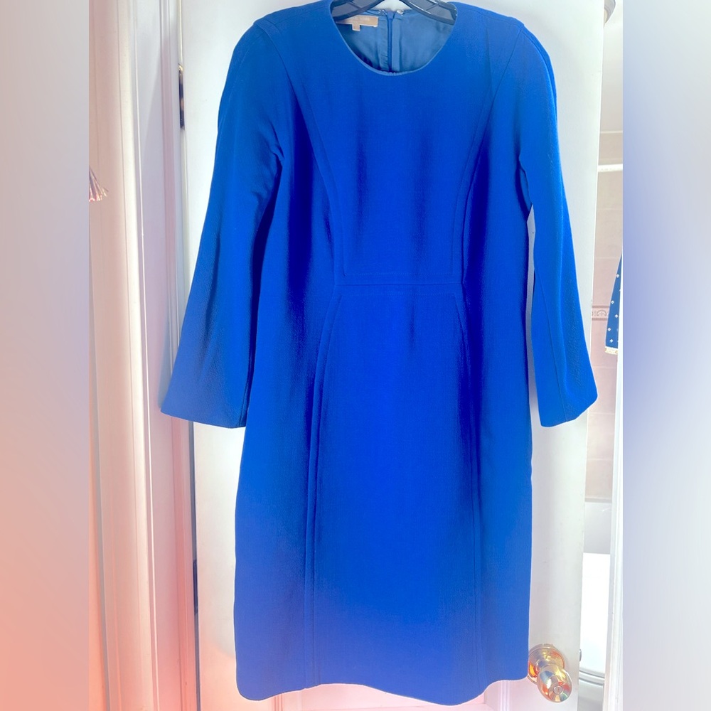 Michael Kors collection. Size:10. Color : royal blue. Fabric: wool.